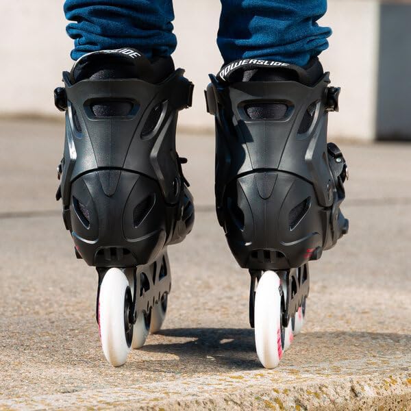 Powerslide Khaan Junior Pro Kids Inline Skate Adjustable Urban Fitness Hockey Skates for Girls and Boys