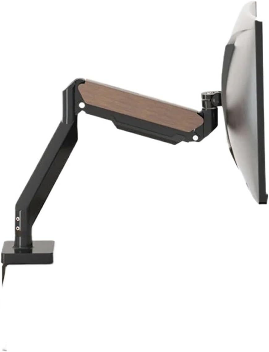 Monitor arm mounting bracket single arm, up to 37 inches 9KG flexible adjustment 180° rotation 360° rotating support monitor arm bracket(M5W)