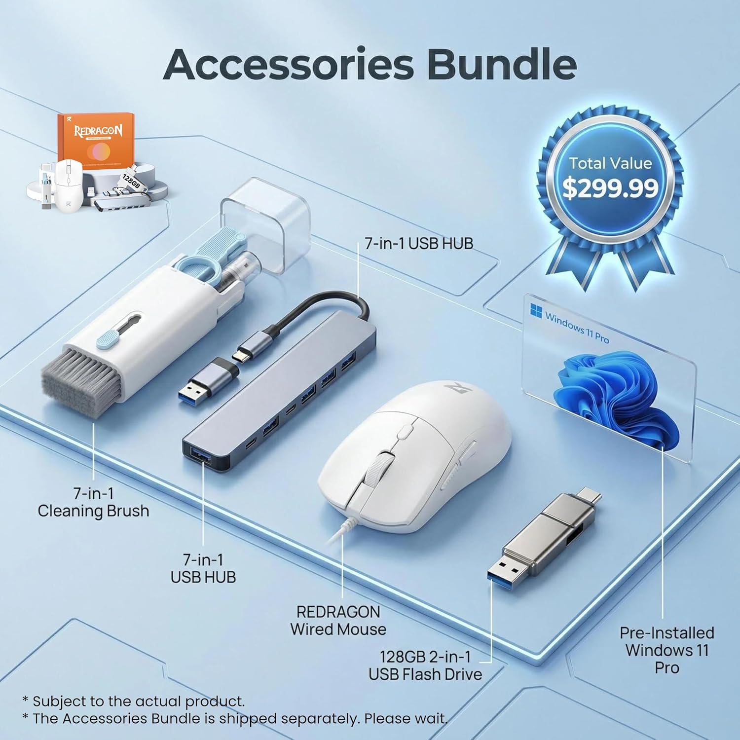 Lenovo A100 All in One Desktop Computer, 23.8