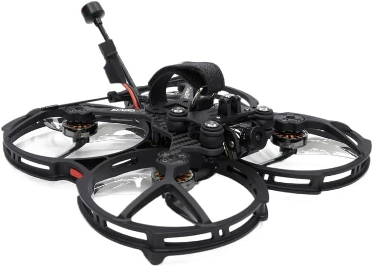 CineLog35 Analog CineWhoop Drone Compatible with 4S 6S GR2004 1750KV 2550KV Motors Compatible with RC Quadcopter Freestyle Drone(Frsky RXSR 6S)