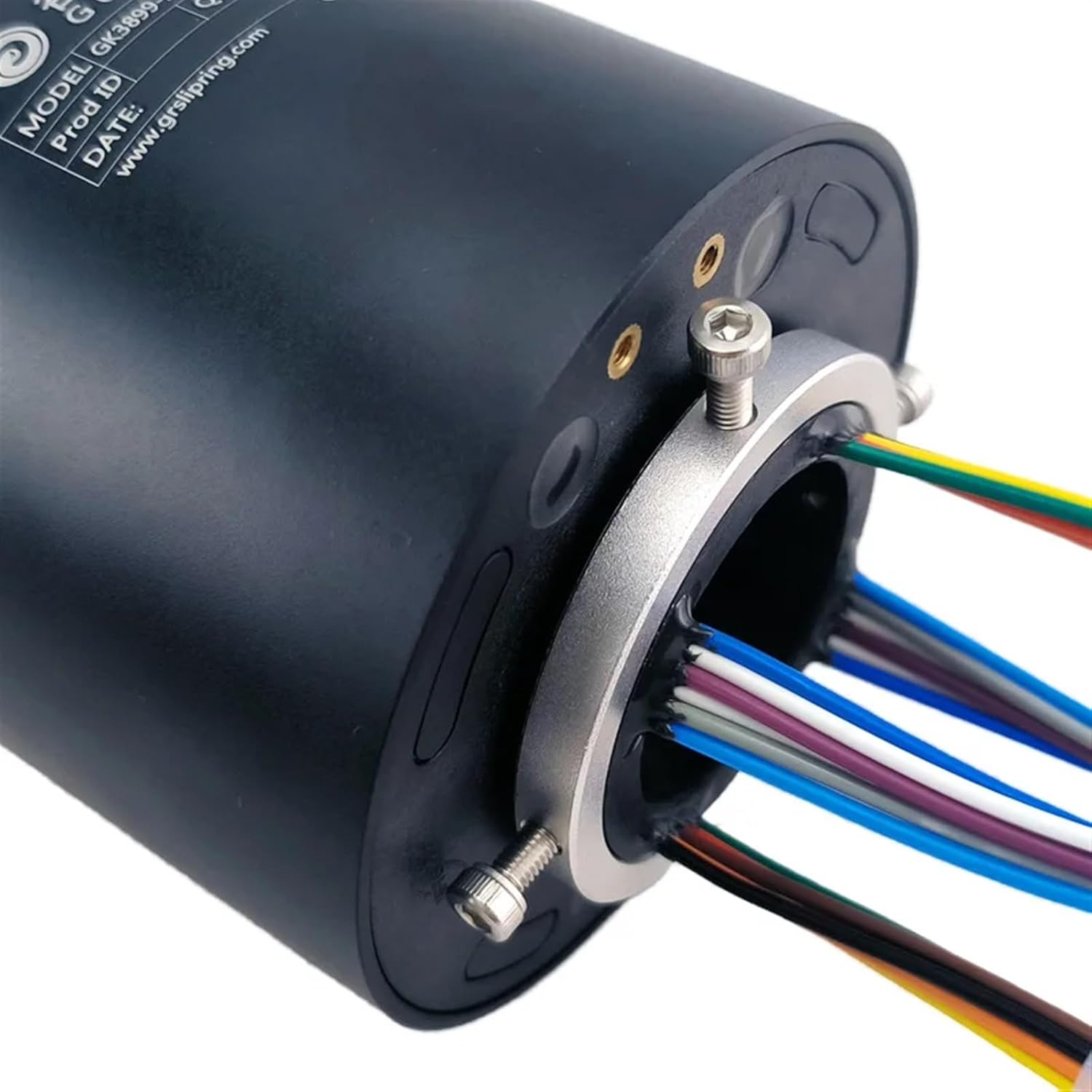 24-Way Conductive Ring Hollow Through-Hole Circuit Ring high-Power Electric Rotary Joint Multi-Way Electrical Slip Ring