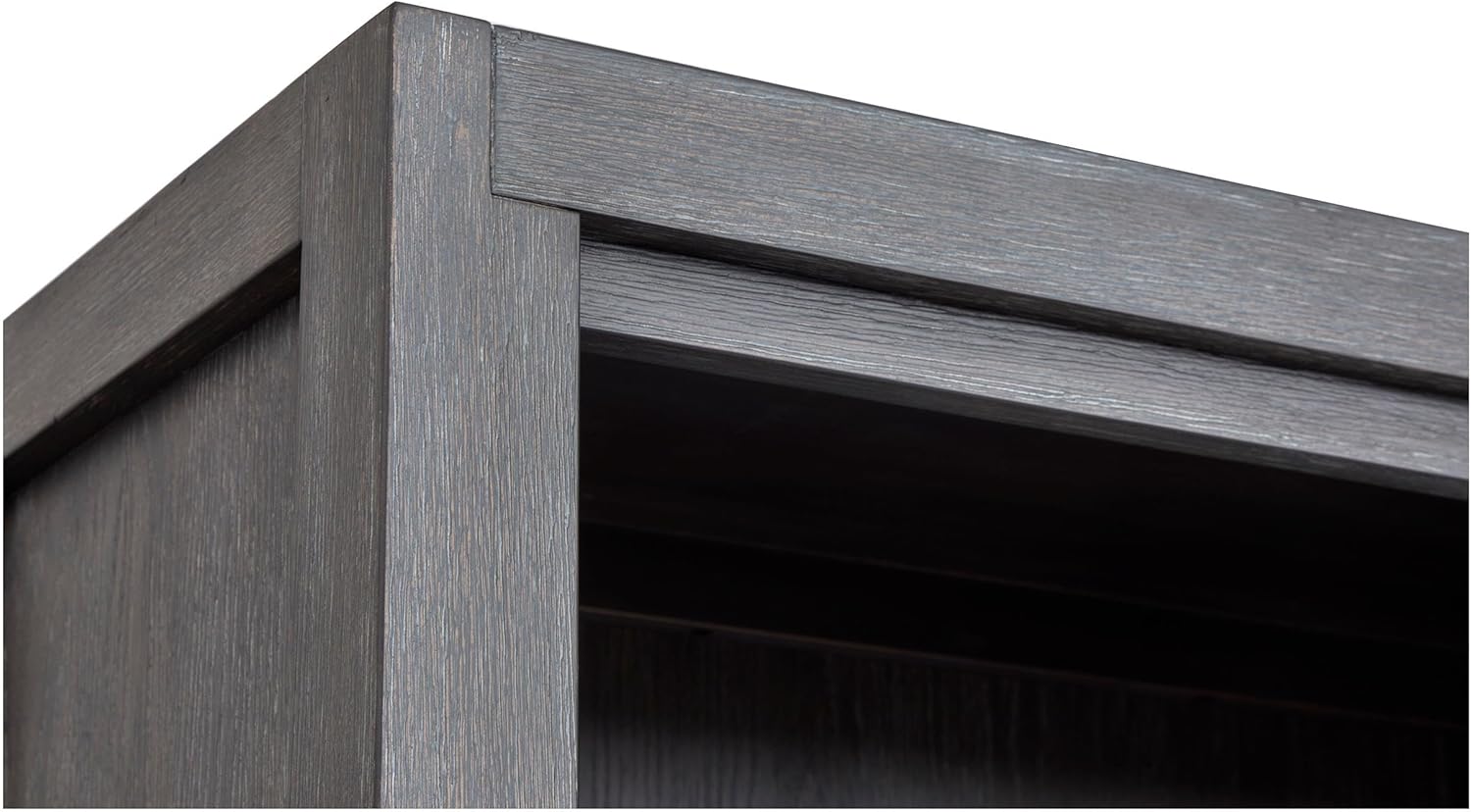 Magnussen Home Plum Creek Ravenwood Black Bookcase