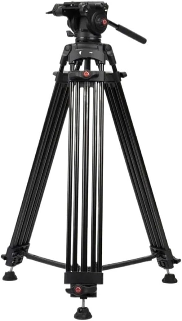 DV-2 Video Tripod Aluminum Lightweight Portable Retractable Professional Tripod for Outdoor Photography Support
