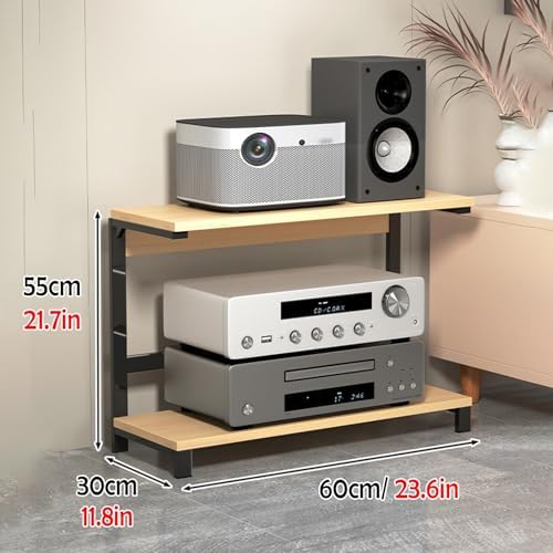 Multifunctional Audio Rack Cabinet - Corner TV Stand for Home Theater