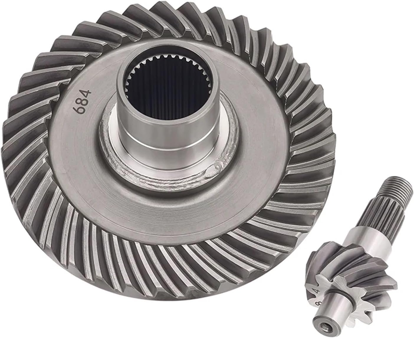 Rear Differential Ring & Pinion Gear & Bearing Kit Compatible For Honda TRX300FW 4x4 Fourtrax 300 1988-2000 TRX300 TRX 300 FW Accessories(1 set Black)