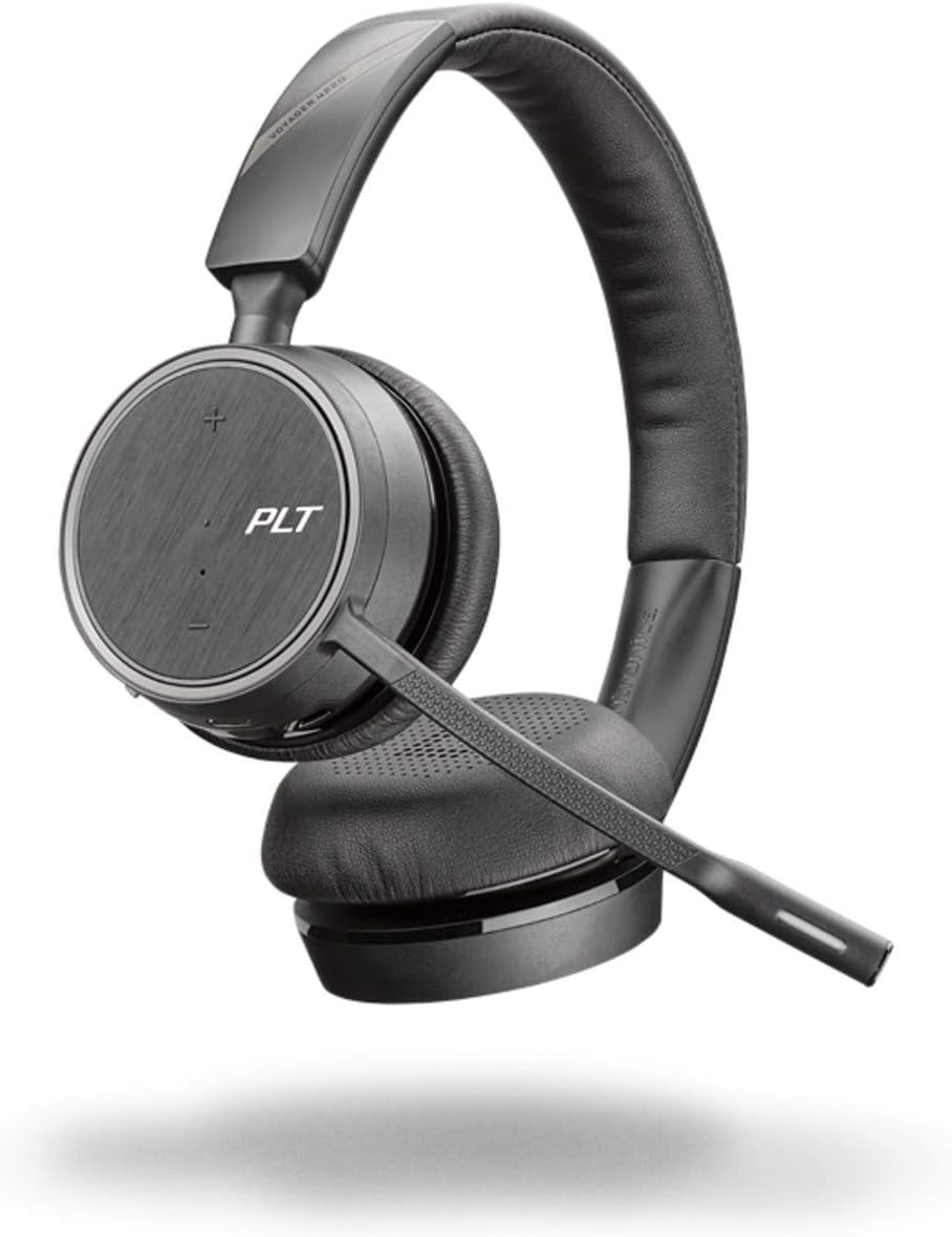 Poly (Plantronics + Polycom) Voyager 4220 UC Series Bluetooth Wireless Headset