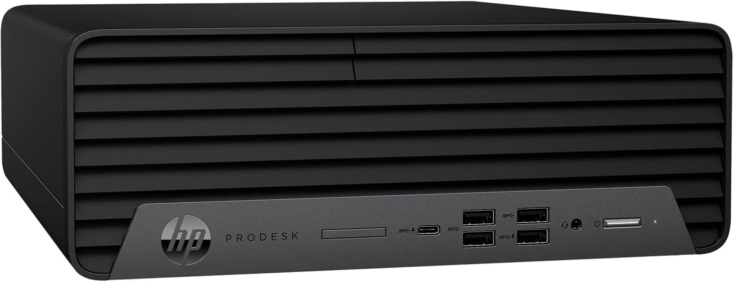 HP ProDesk 600 G6 SFF Business Desktop Computer PC, Six-Core i5-10500, 32GB DDR4, 1TB SSD, Keyboard and Mouse, WiFi, Bluetooth, Windows 11 Pro (Renewed)