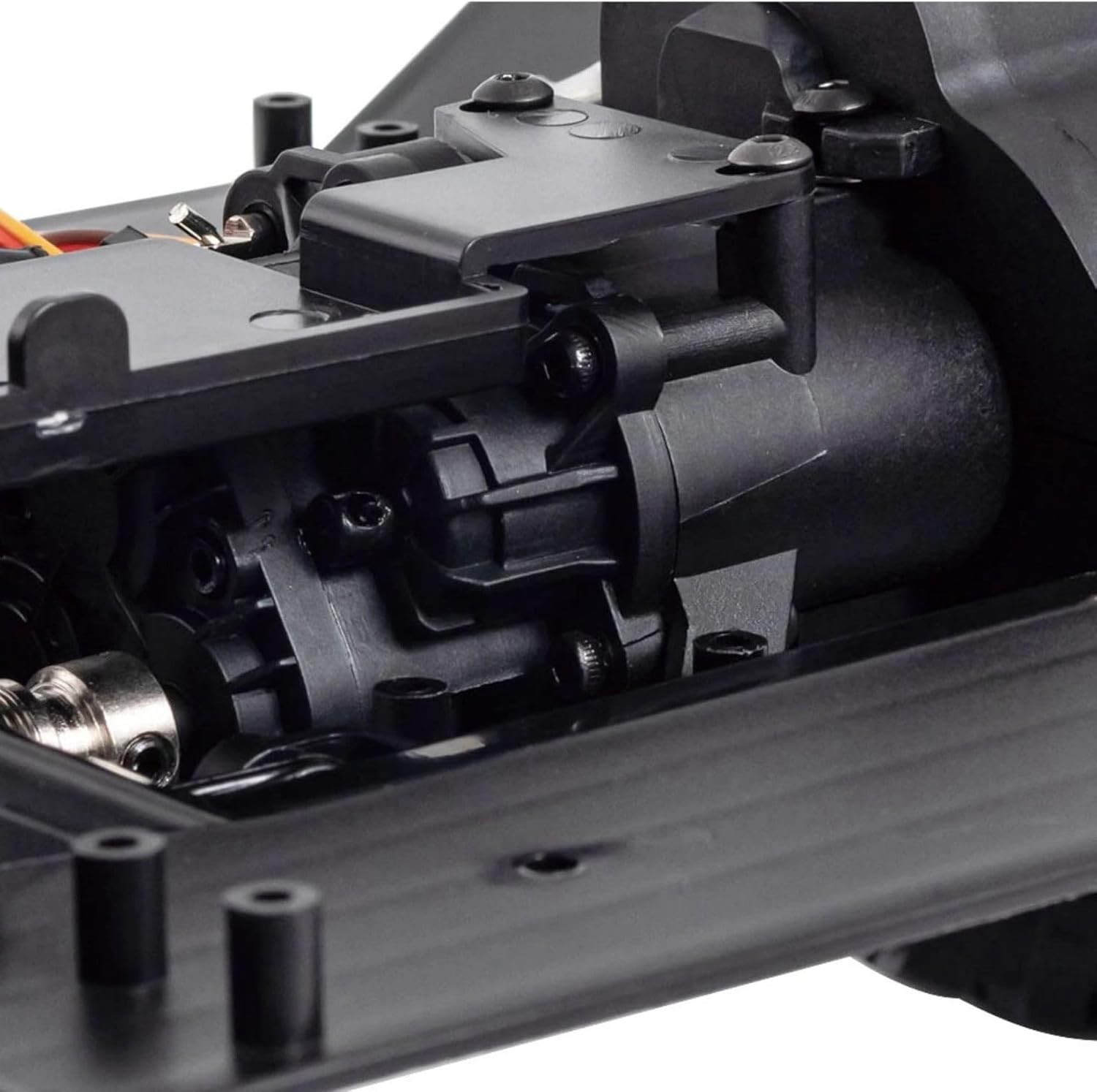 313mm Wheelbase RC Crawler Chassis Frame Builders Kit with 2-Speed Transmission 35T 550 Motor for TRX4 D90 DIY Upgrade (Chassis with Wheels)