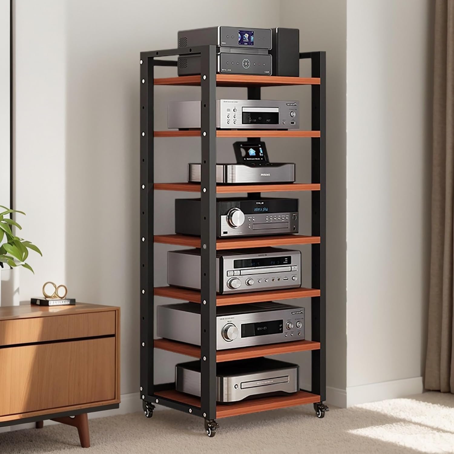 OVZXSD 7-tier Av Media Stand
