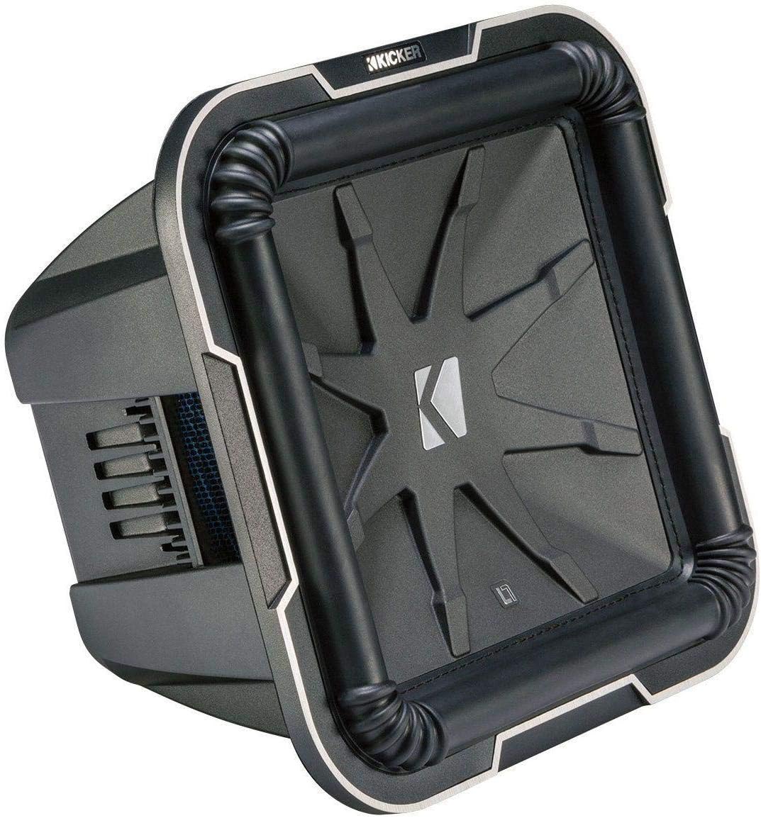 Kicker 41L7122 12 inches Q-Class L7 Subwoofer w/Dual 2-Ohm Voice Coils (Renewed)