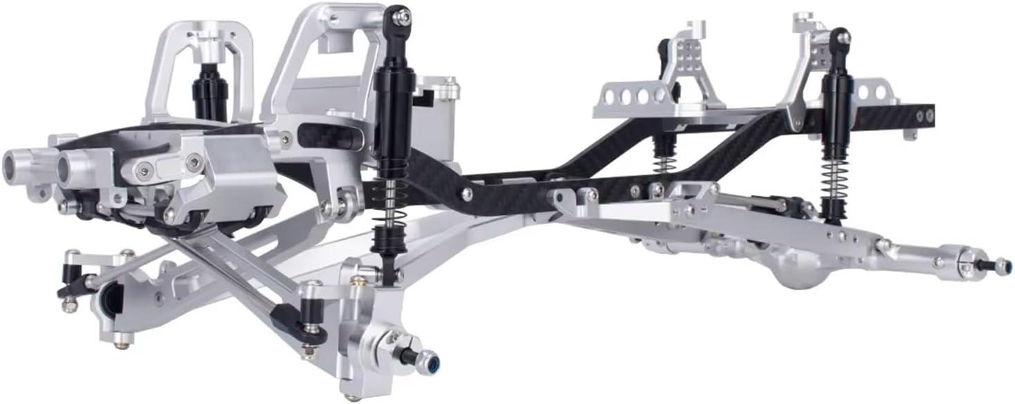 RC Cars Crawler Parts Compatible with Axial for SCX10 Pro for TRX4 for Capra 1/10 RC Crawler for Desert Truck Upgrade 2WD Pre-Runner for Chassis Kit