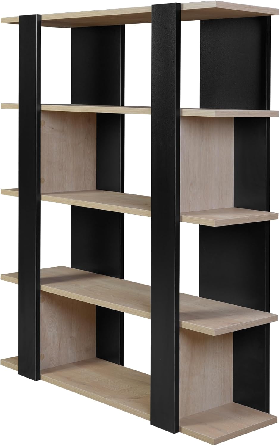 Niche 5 Shelf Modern Wooden Bookcase 48