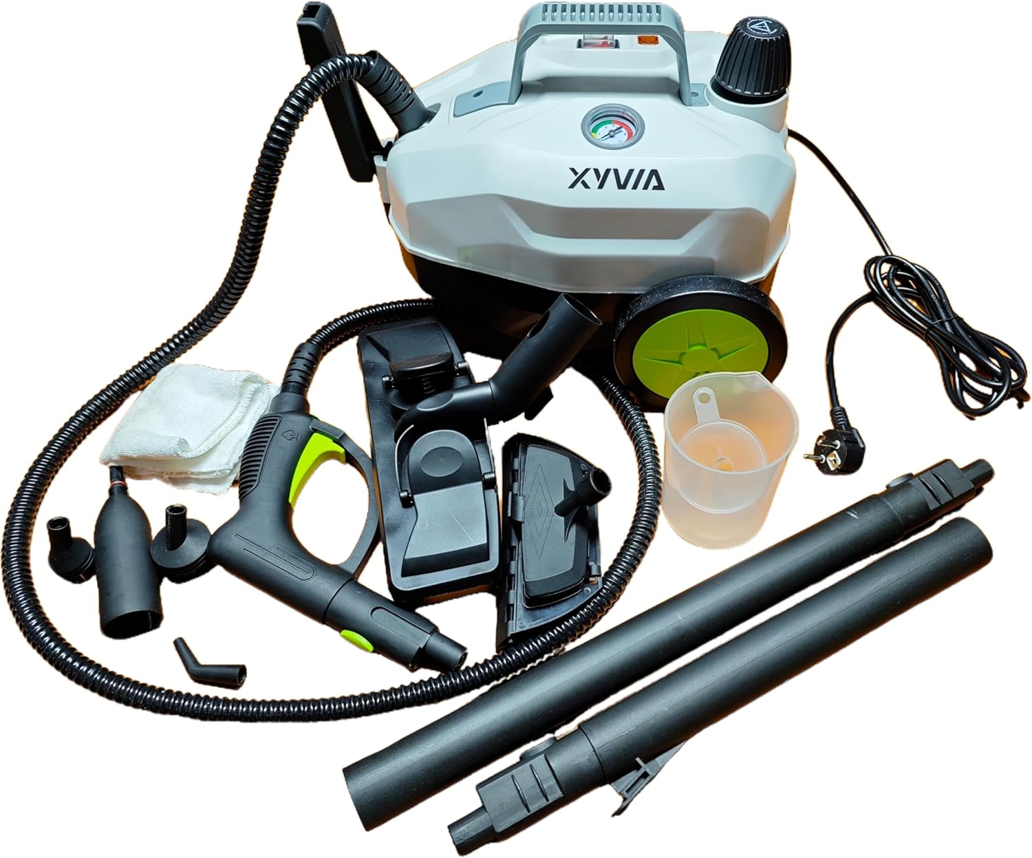 XYVIA Steam Cleaner Upgrade Steamer with 20 Accessories, Portable Multipurpose Steam Cleaners, Quick Heating,1.5L Capacity