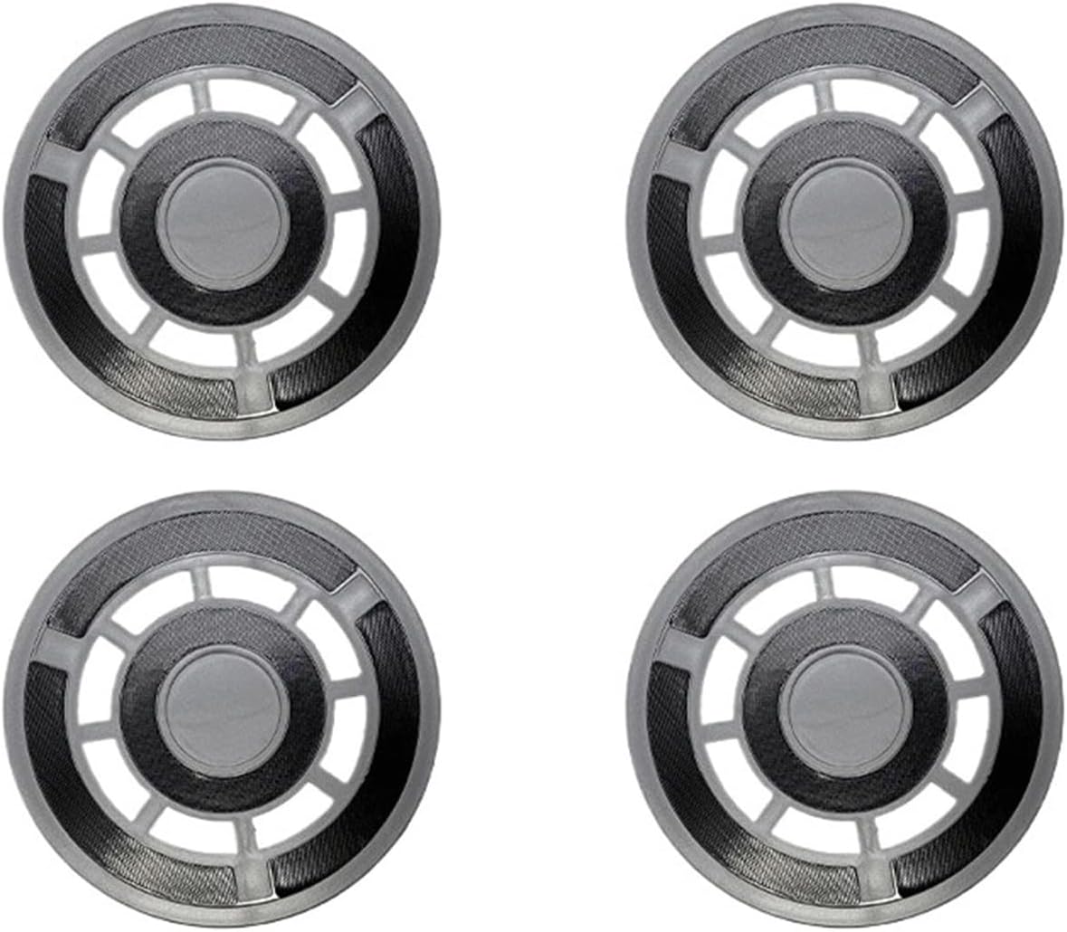 Main Side Brush，Filter，Mop，Dust Bag Accessories Compatible With Roborock Qrevo L QV 35A QV 35S QR 598 QR 798 Vacuum Cleaner Spare Parts All in One Easy Maintain Set(4pcs)