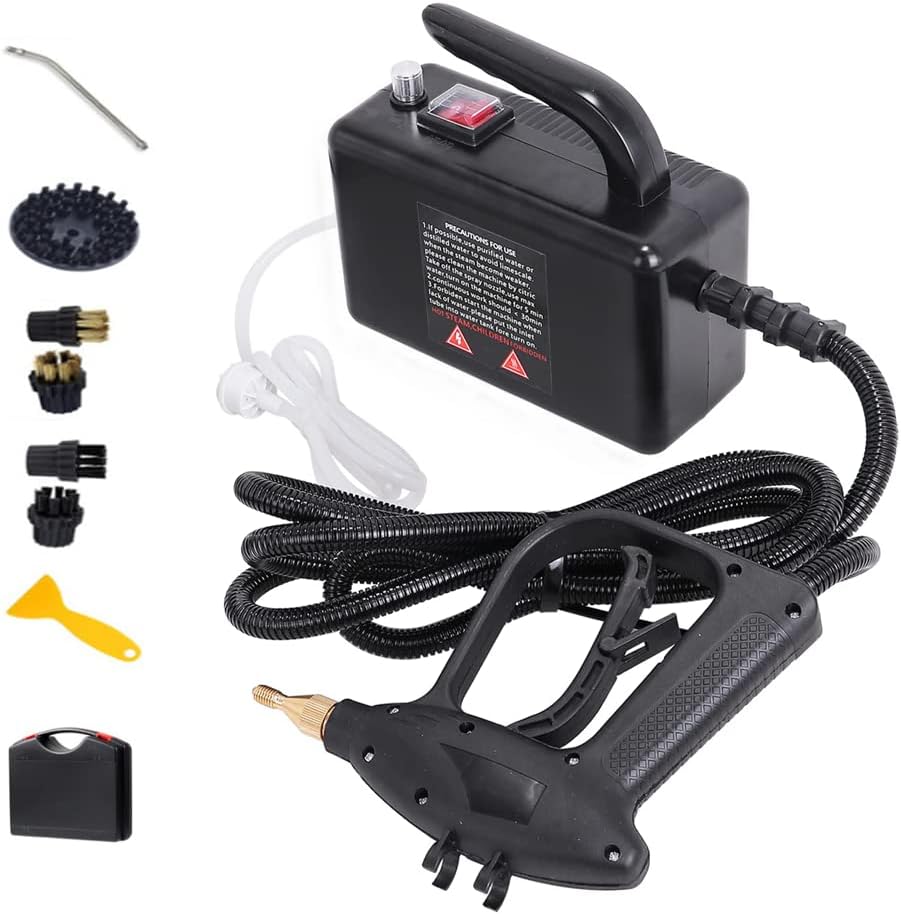 Handheld Steam Cleaner,High Pressure Steam Cleaner, Portable Cleaning Machine, High Temperature Portable Steam Cleaner for Furniture Car Household.