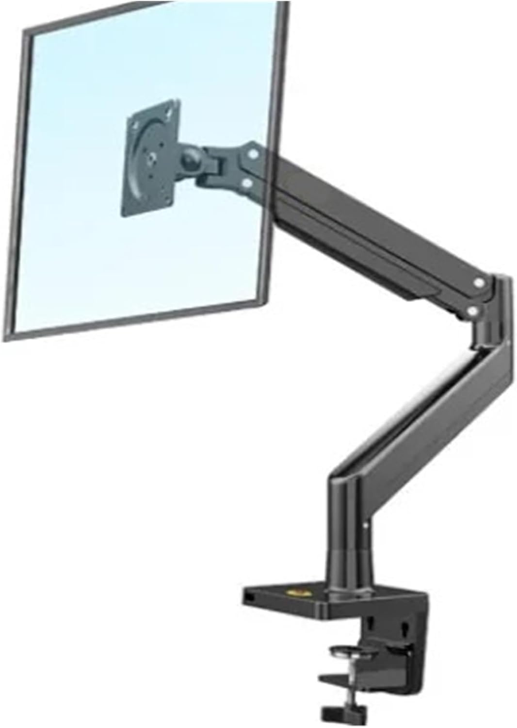 Gas Spring Arm 22-40 Inch Curved Screen Desktop Monitor Stand 360 Degree Rotation 3-15kg Monitor Mounting Arm with USB 3.0 G40 G45(Black)