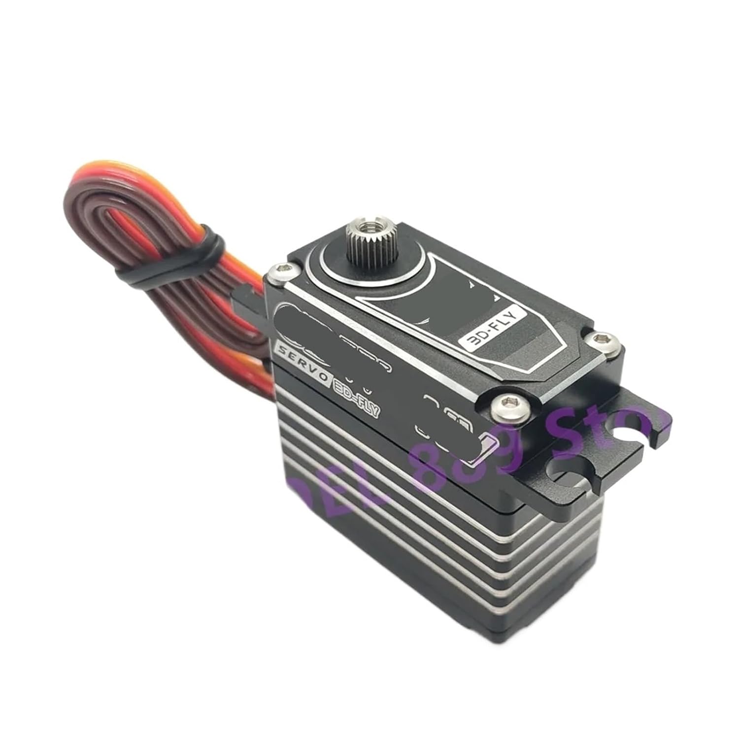S830M Digital Metal Servo 35KG Suitable for Tracked RC Monster Trucks and Large Fixed-Wing Vehicles(Send 28mm arm x1)