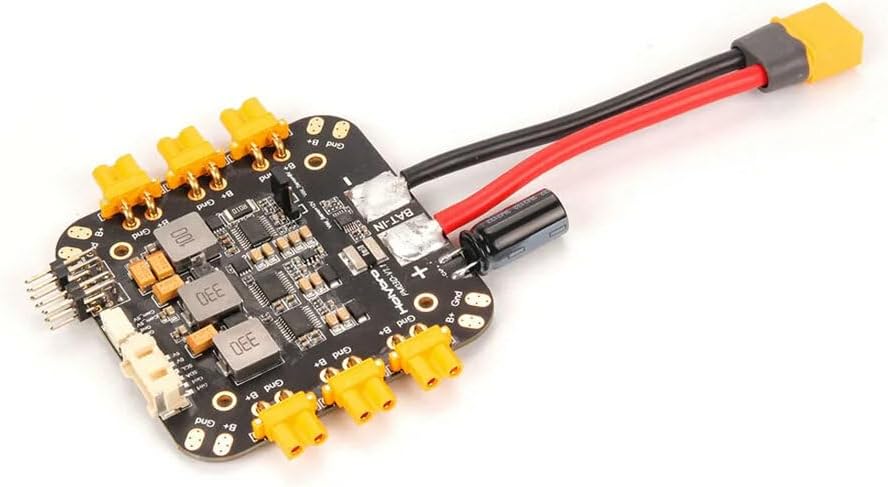 Pixhawk RPi CM4 Baseboard and PM03D Power Module Combo Compatible with RC Quadcopter Pixhawk 6X 5X Flight Controller
