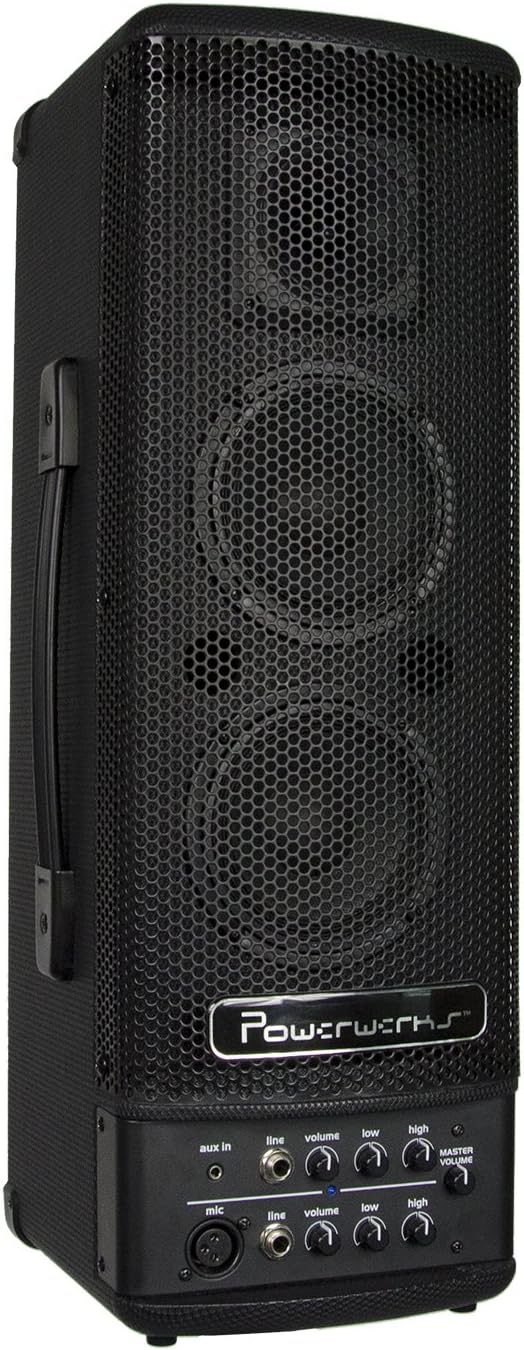 40 Watt RMS Personal PA System, Battery Powered, Bluetooth capability