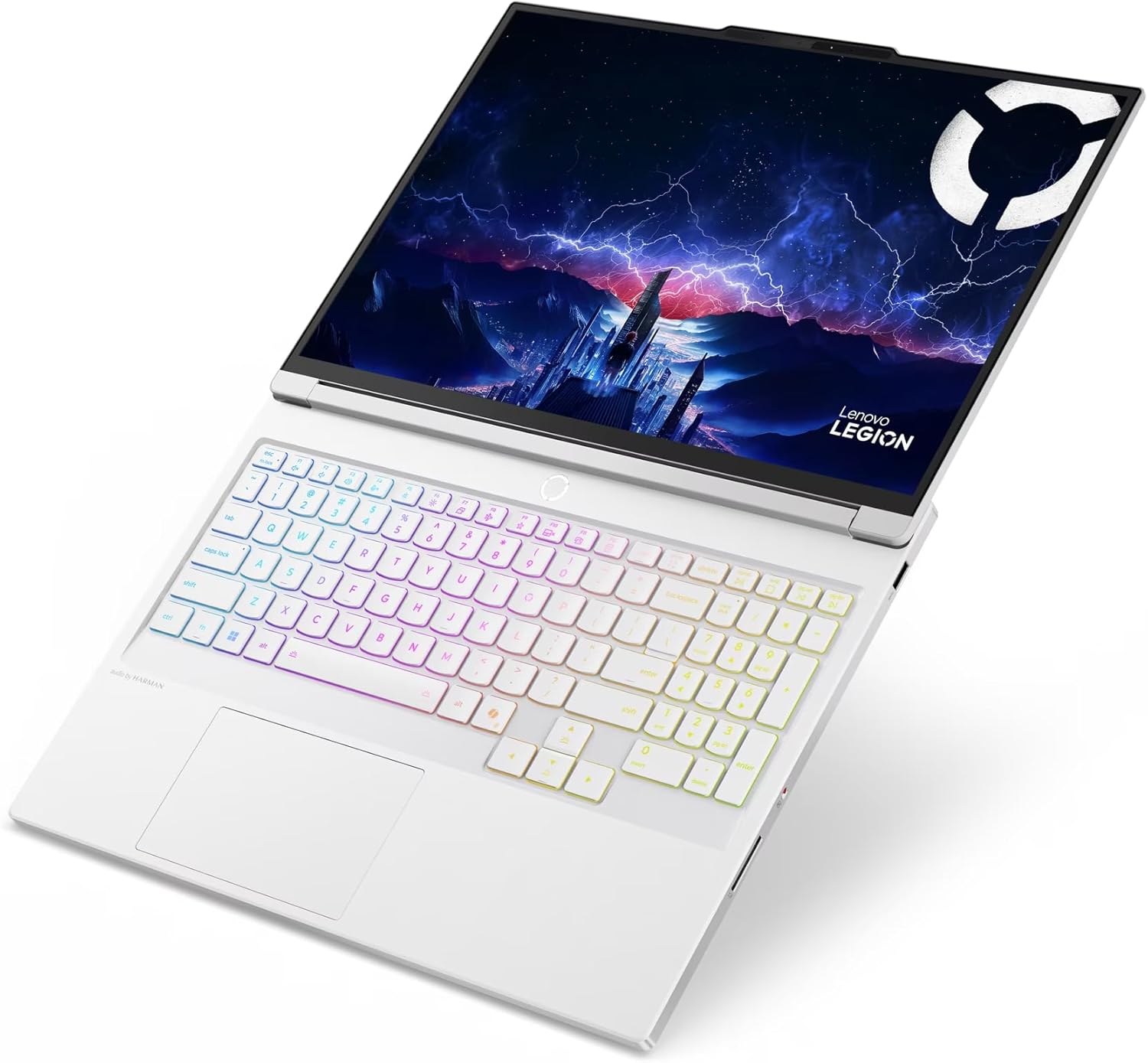 Lenovo Legion 7i Gaming Laptop, NVIDIA RTX 5070, 16 inch 2.5K 1ms 240Hz OLED Display, Intel Core Ultra 9 275HX, 64 GB DDR5, 4 TB SSD, Wi-Fi 7, RGB Keyboard, Windows 11 Pro, Accessories, Glacier White