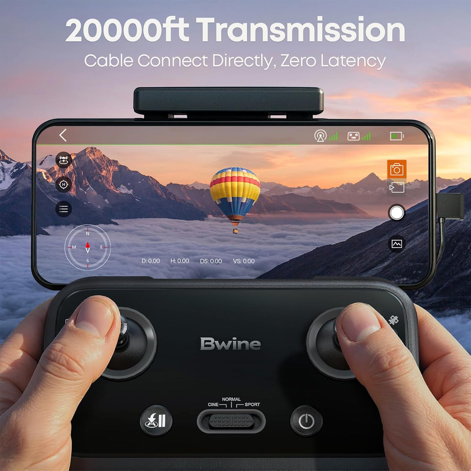 Bwine F7MINI 4K Video 8K Photo Drones with Camera for Adults, 3-Axis Gimbal EIS, 96Mins, 249g FAA-exempt, Over 6KM Transmission, AI GPS Smart Return, Follow, Waypoint, Orbit Fly, Better for Beginner