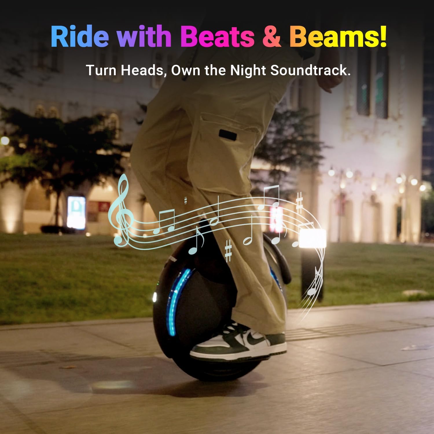 INMOTION V6 Electric Unicycle: UL2272 Certified 27.6lbs Lightest EUC, 18.6mi Range & 1000W Motor - Self-Balancing Scooter for Adults Teens Commuting