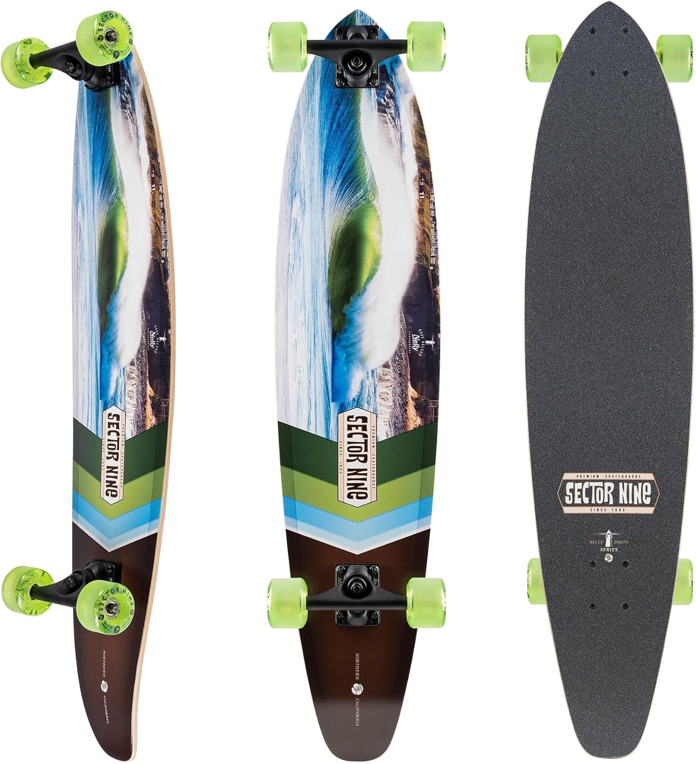 Sector 9 Cosmic 2 Cruz Complete Longboard Skateboard - Factory Direct