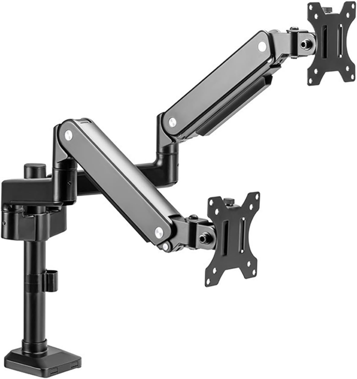 Monitor stand arm robotic arm T8-2G computer screen desktop holeless universal base dual screen