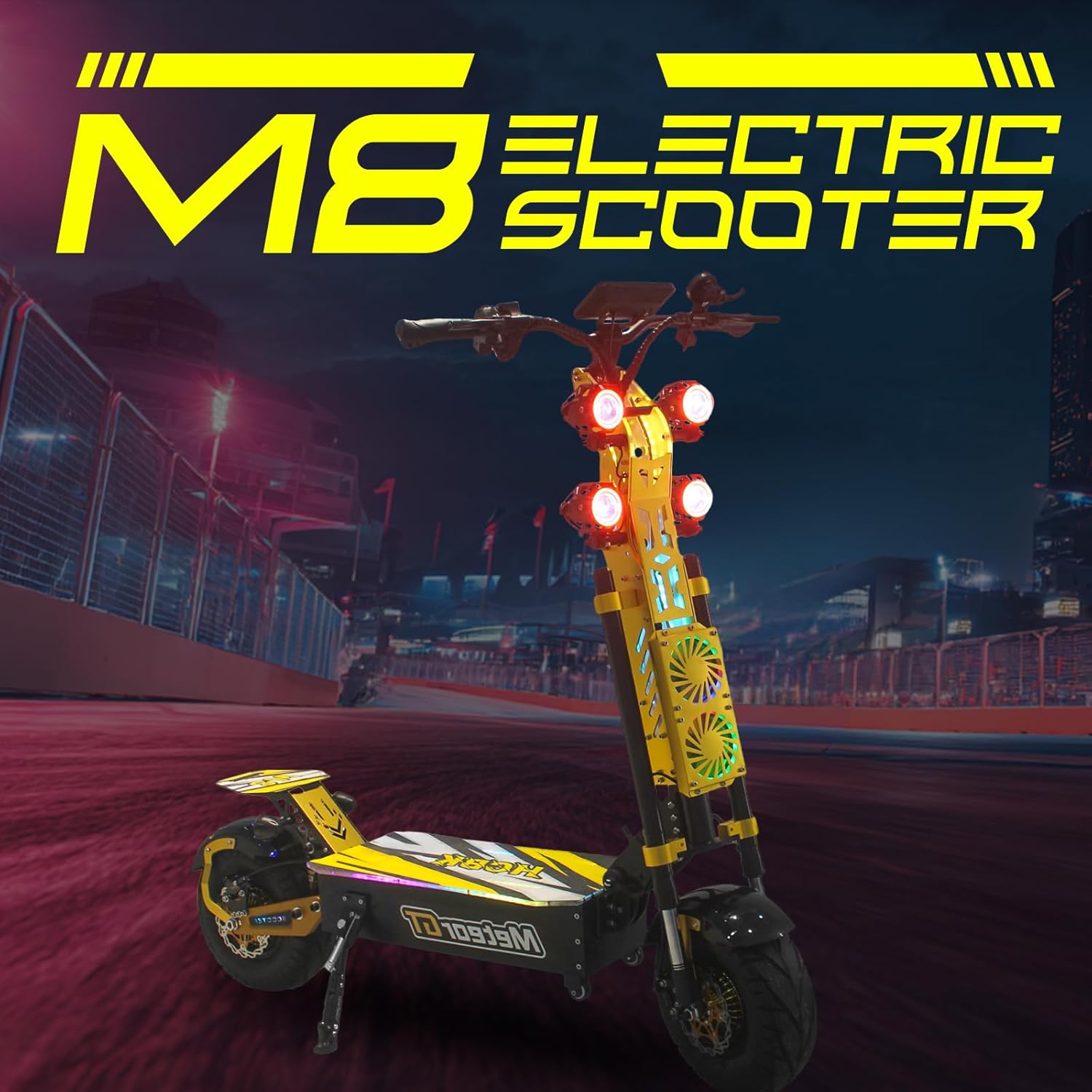 Electric Scooter for Adults 10000W Dual Motor, 13