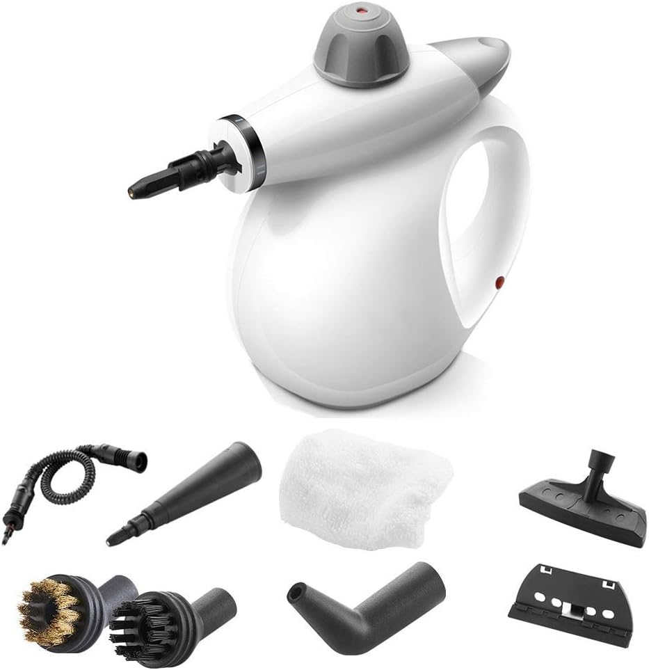 M/P Handheld Pressurized Steam Cleaner Multifunction Portable Steamers Chemical-Free Sanitizer Steam Iron for Cars Indoor Outdoor Housewarming Gift