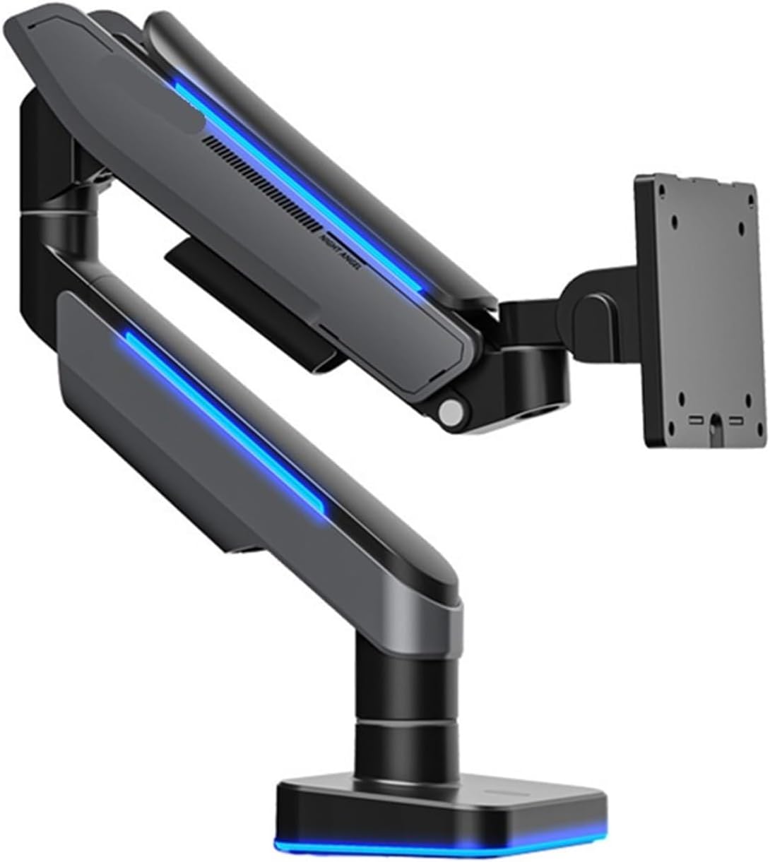 E-Sports Monitor Stand Mechanical Cantilever Computer Screen Pneumatic Lift Rotating Base T18 Load-Bearing 15KG