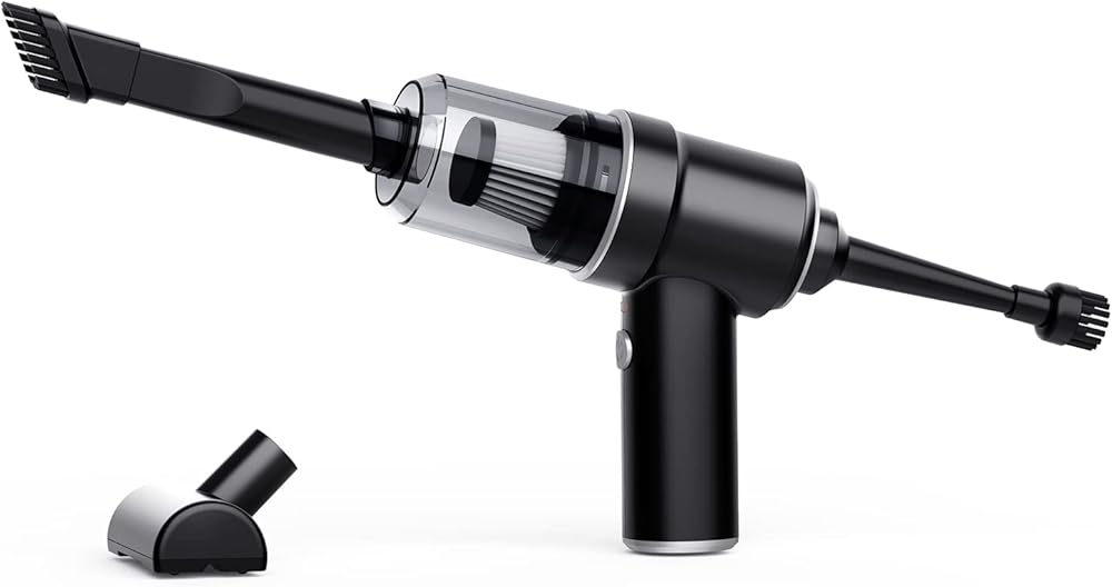 Handheld Vacuum and Blower Cordless Rechargeable, 12000pa Strong Suction Wet/Dry Car Vacuum Cleaner and Blower, Dust Buster, Portable Car Vacuum Cordless Air Blower for Car, Home, Pet Hair (