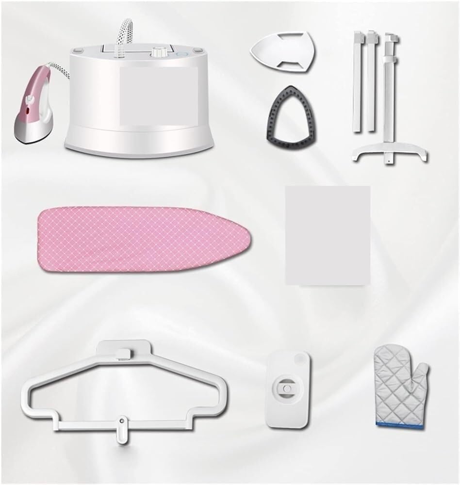 1.6L Handheld Clothes Steamer Iron, Household Garment Steamer with 12 Adjustable Steam Settings, Vertical Ironing Function, Fast Heating, Continuous Steam