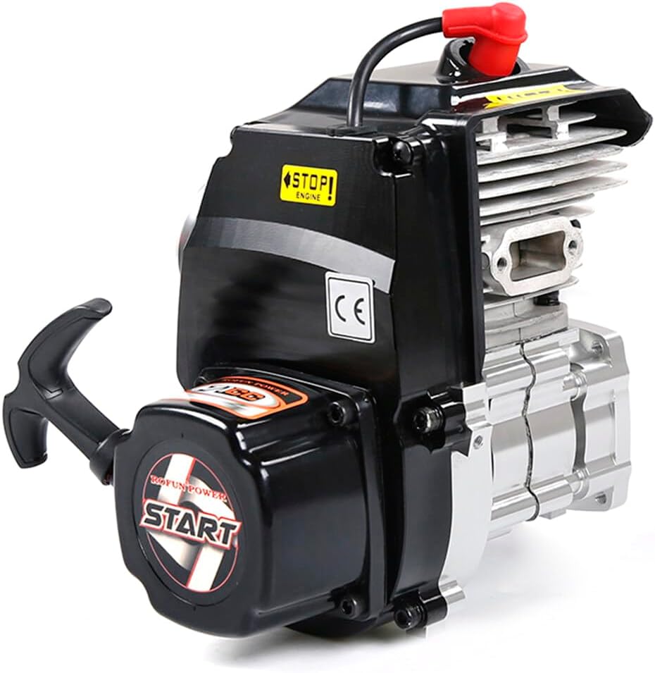 Steam Engine Model Kit That Works, 71cc Single Cylinder 2-Stroke Gasoline Engine with WJ71 Carburetor, NGK Spark Plug for 1/5 Scale RC Car, Science Experiment & Physics Educational Kit for Adults