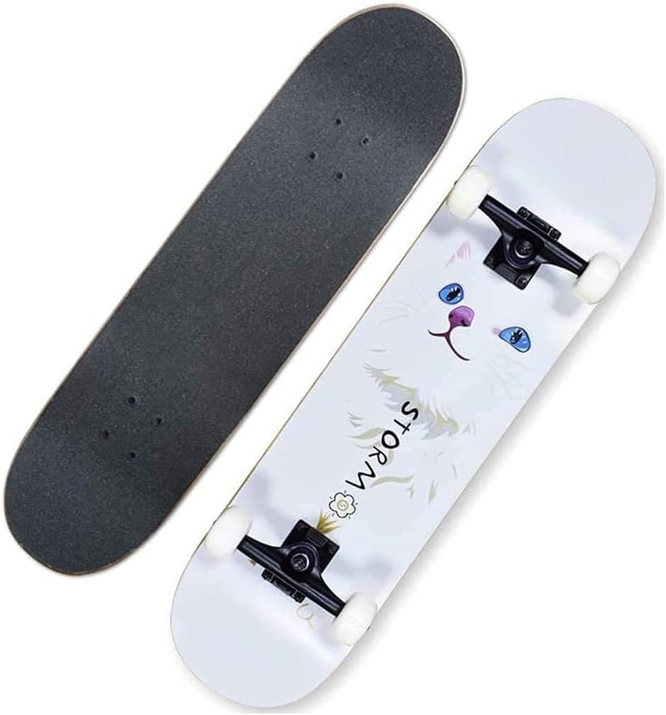Four-Wheel Skateboard, Four-Wheel Double-Kick, concave Design, 7-Layer Maple mini