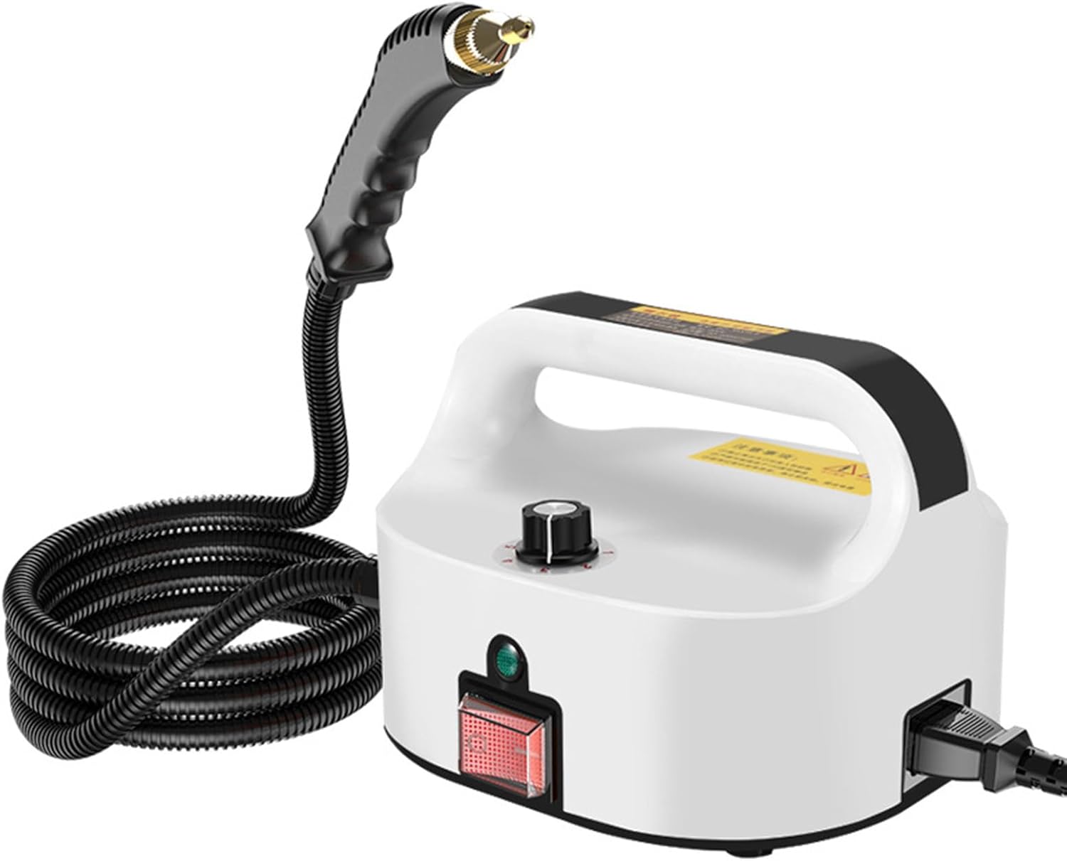 Portable Steam Cleaner, 3800W Steam Shot Cleaner Handheld Steamer for Car Detailing, High Heat Steamer for Couch, Windows, Furniture, Kitchen,Black