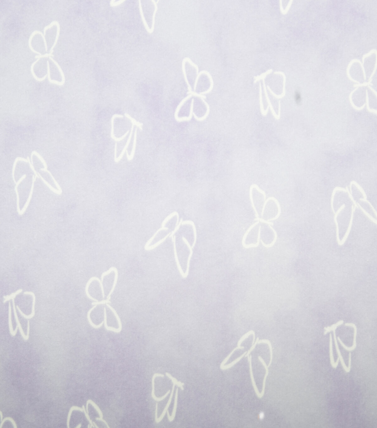 Super Snuggle Purple Tie Dye Butterflies Flannel Fabric