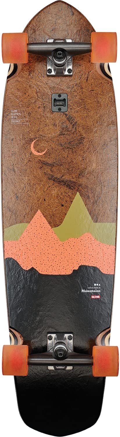 Globe Blazer XL Complete Skateboard -9.75x36.2 Coconut/Mountains