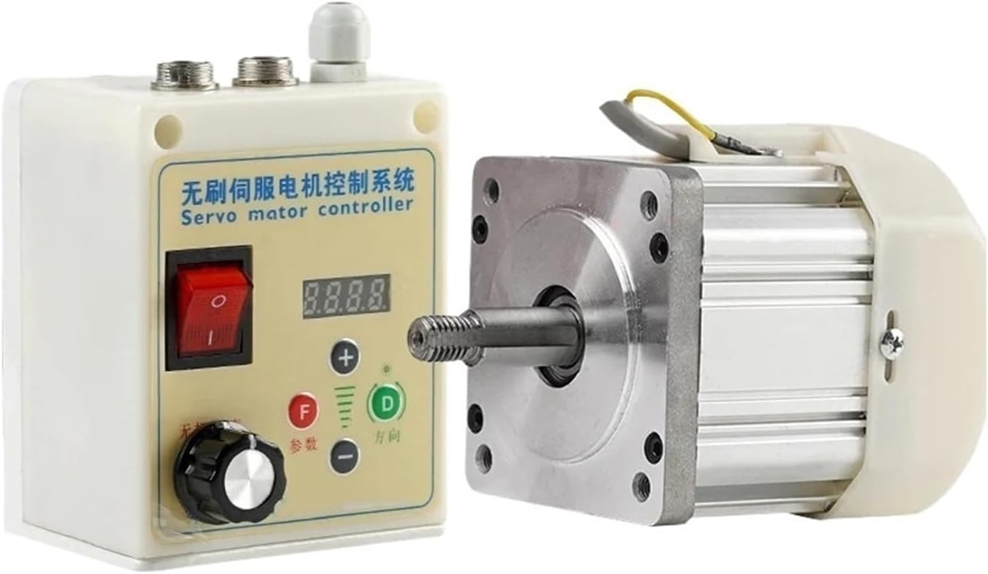 Brushless Servo Motor 550W 1500W 2200W AC Motor with Speed Controller Belt Machine Tools Part(2200W,220V)