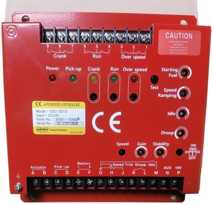 DGC-2013 Generator Speed Governor Generating Set Control Module 300611-00683A