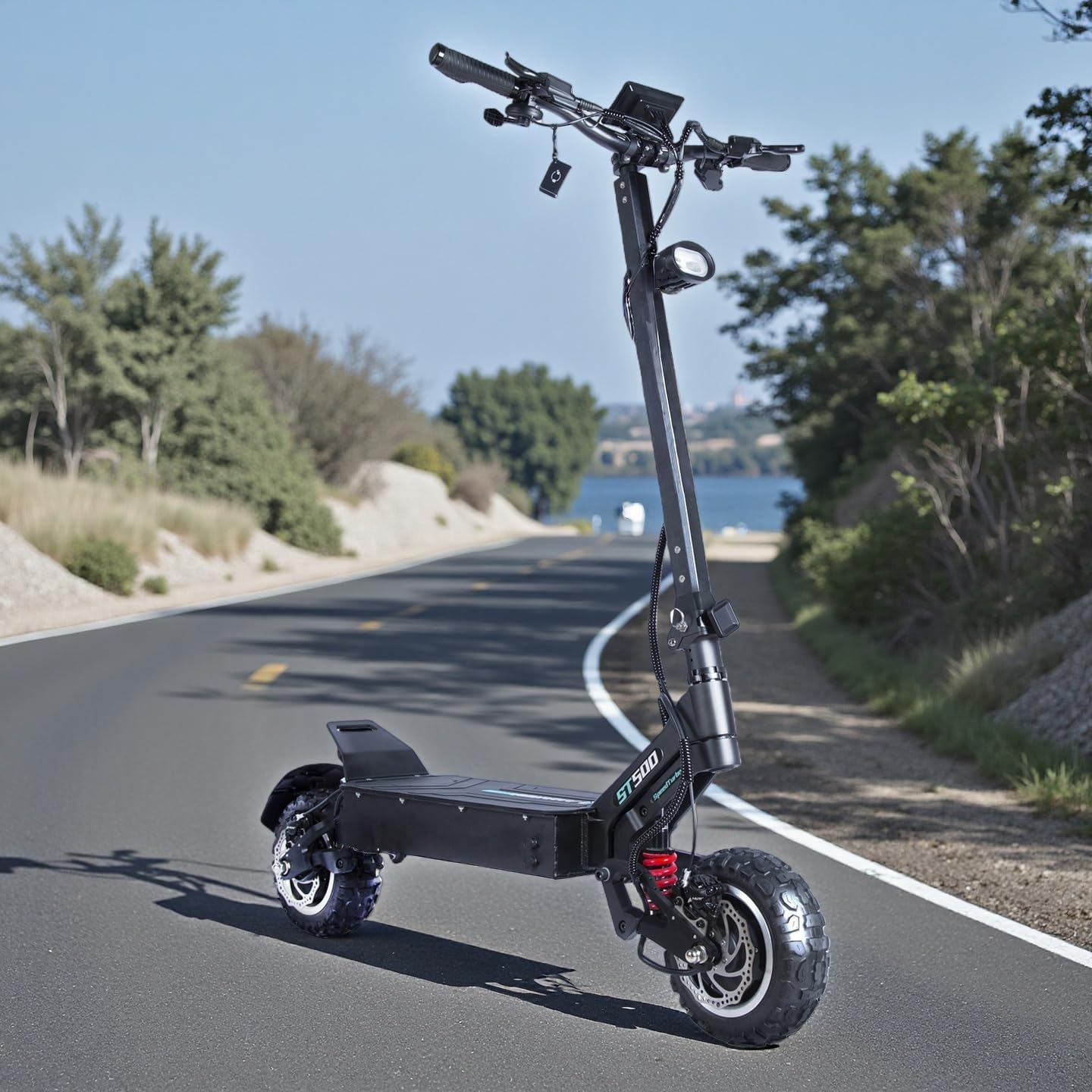 High-Performance Electric Scooter Adults, 9000W Dual Motor 65 MPH, 72V 38Ah Battery 11