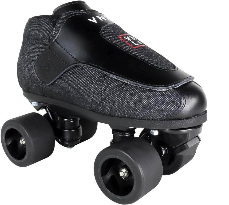 VNLA Junior Stealth Jam Skates for Men and Women - Indoor Unisex Roller Skates