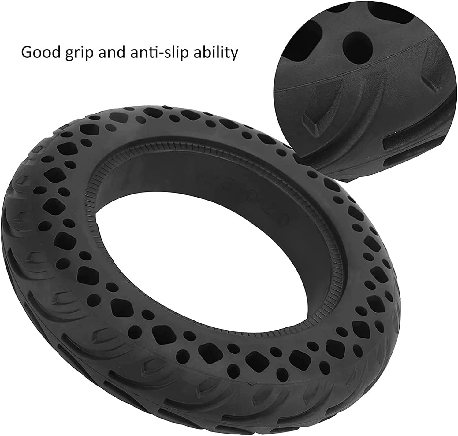 Wheels Scooter Replacement Tires, 8.5 Inch Solid Honeycomb Tyres for M365/Pro, 8 1/2×2 Electric Scooter Front/Rear Wheel (Color : F, Size : 2 PCS)