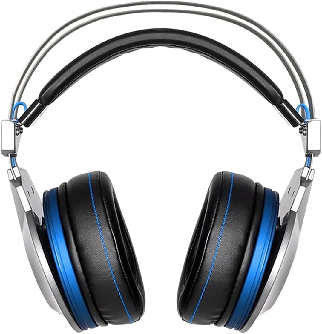 zhanghong Game Headphones， Wired Stereo Sound Over-Ear Headphone with Noise Isolation Mic for PS4 Xbox PC Laptop Tablet