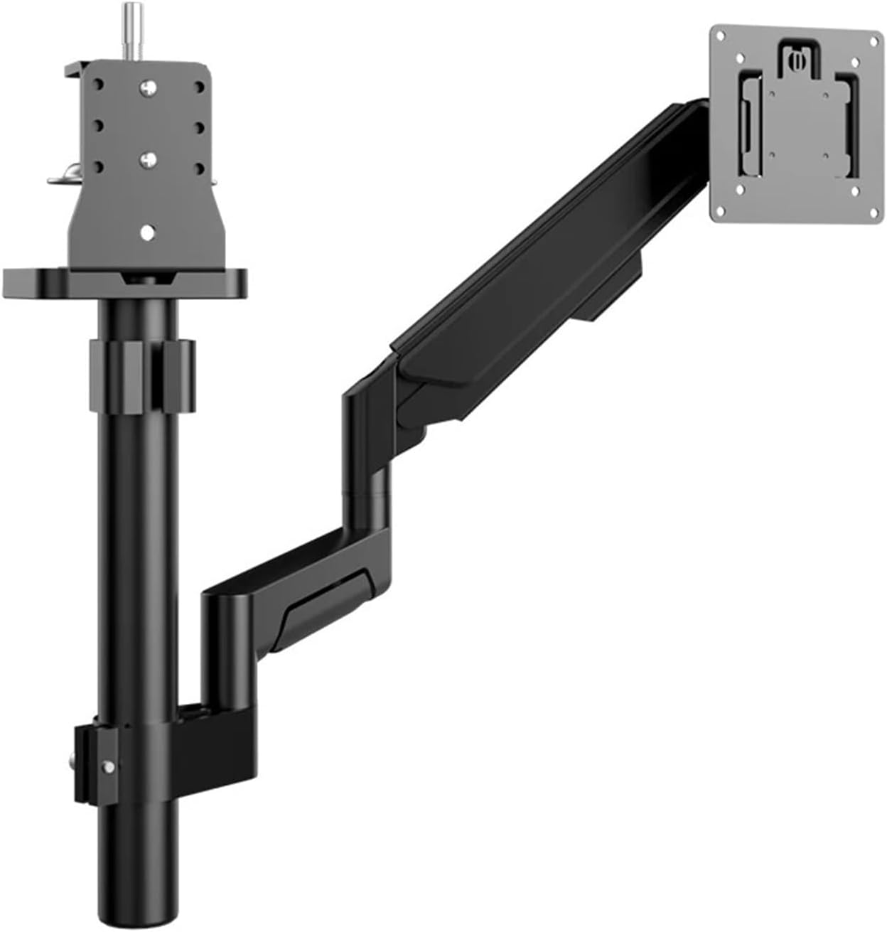 14-36 inch gas spring height adjustable screen stand monitor stand full motion desktop mount computer stand load-bearing 12 kg H3