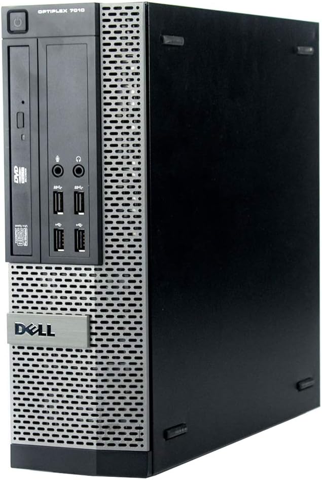 Dell OptiPlex, Intel Dual-Core 2.7GHz Processor, 4GB Memory, 250GB Hard Drive, DVD, Windows 10, WiFi (Renewed)