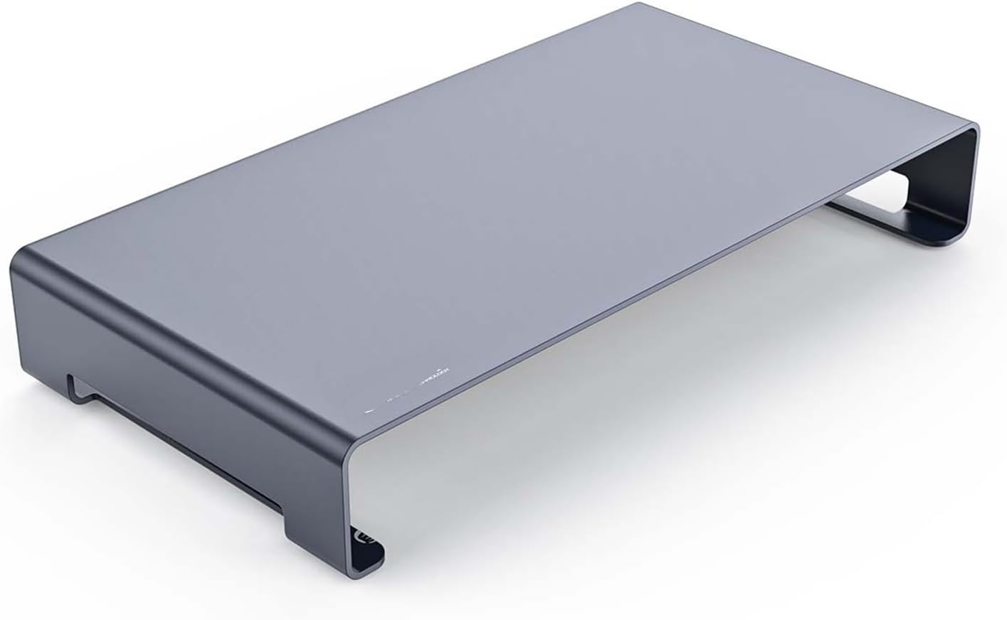 Portable Aluminum Monitor Stand Stand Computer Metal Laptop Stand Desktop Stand(Gray)