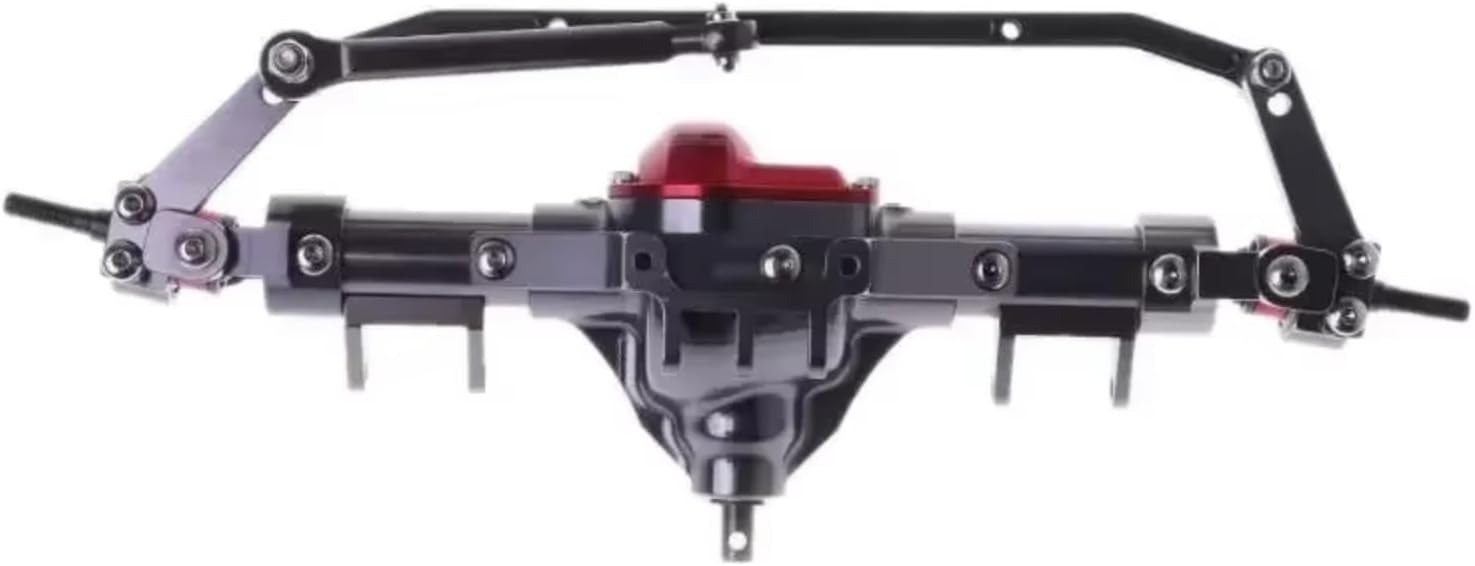 RC Car Parts Compatible with Axial for SCX10 1/10 RC for Rock Crawler Car Upgrade Modification Accessories Parts CNC Metal Front Rear Axle