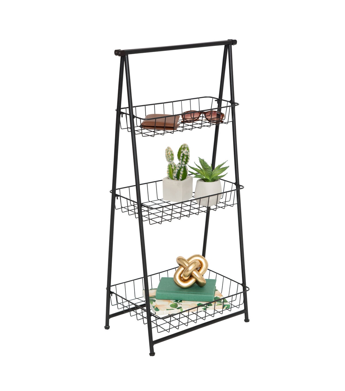 Honey Can Do 3 Tier Folding A Frame Entryway Shelf