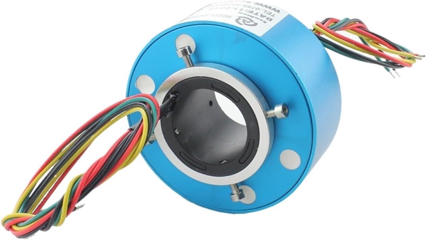 Electrical Rotary Connector Slip Ring 4 Wires/Contact 10A of bore Size 38.1mm